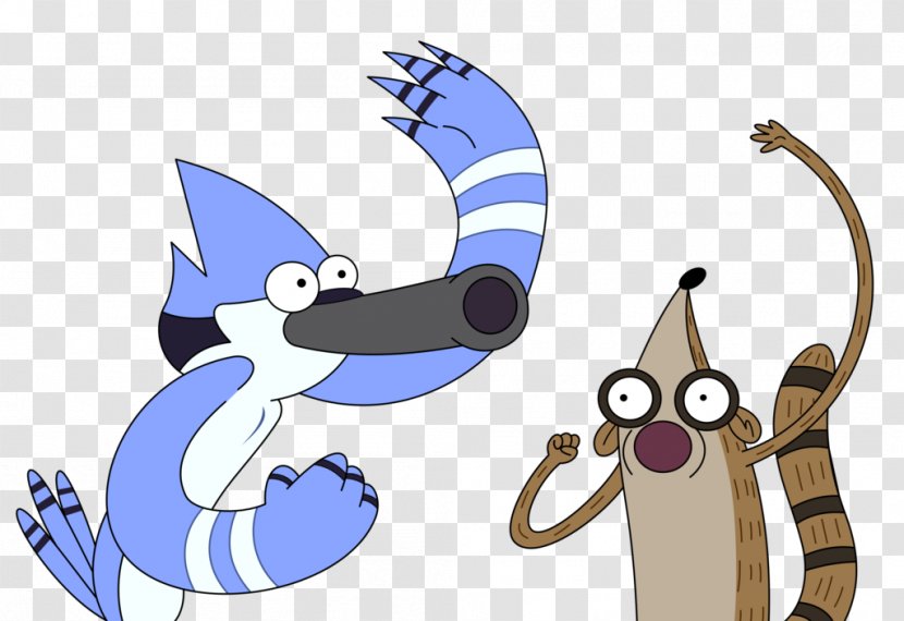 Mordecai Rigby YouTube Cartoon Network - Show Vector Transparent PNG
