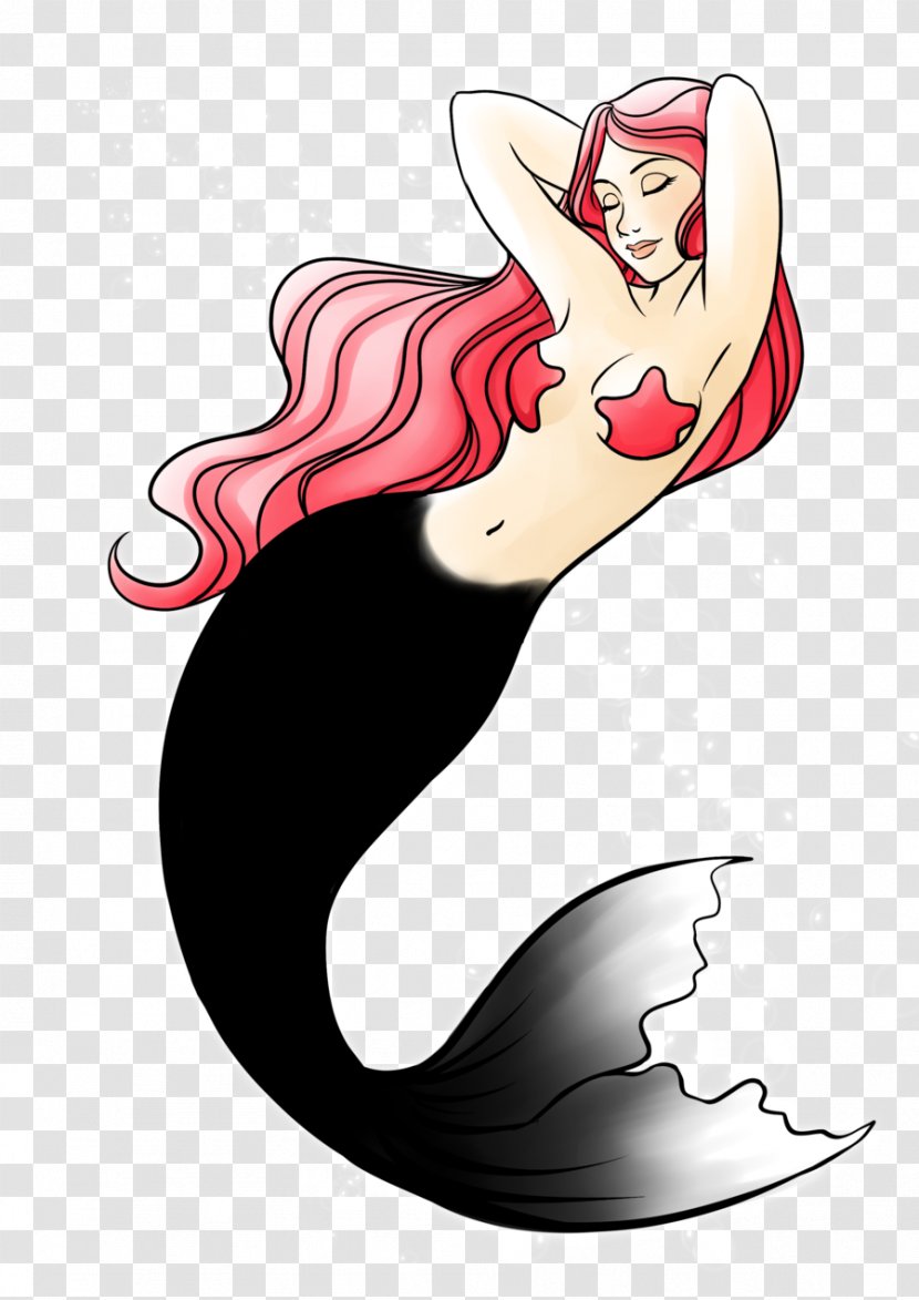 Mermaid Legendary Creature Rusalka Tail - Cartoon Transparent PNG