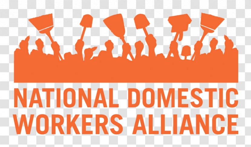 National Domestic Workers Alliance United Worker's Bill Of Rights Logo - Silhouette - Watercolor Transparent PNG