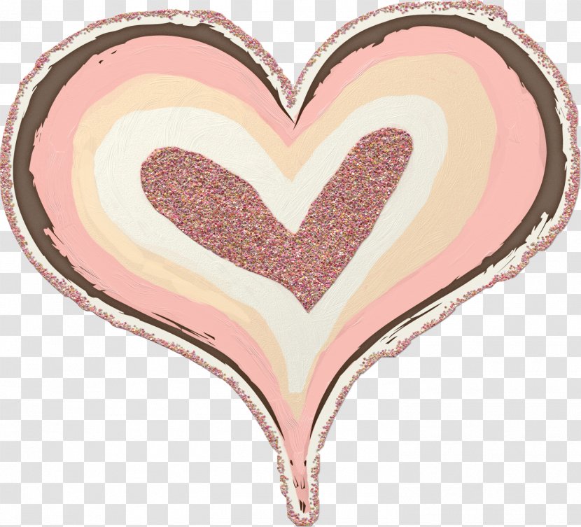 M-095 Heart - Frame - Painted Transparent PNG