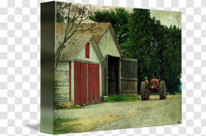 Shed Property Outhouse Roof - Barn - Farmer Day Transparent PNG