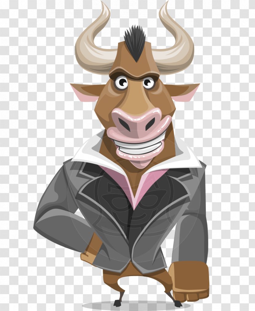 Adobe Character Animator Animation Cattle Puppet - Animated Cartoon - Bull Transparent PNG