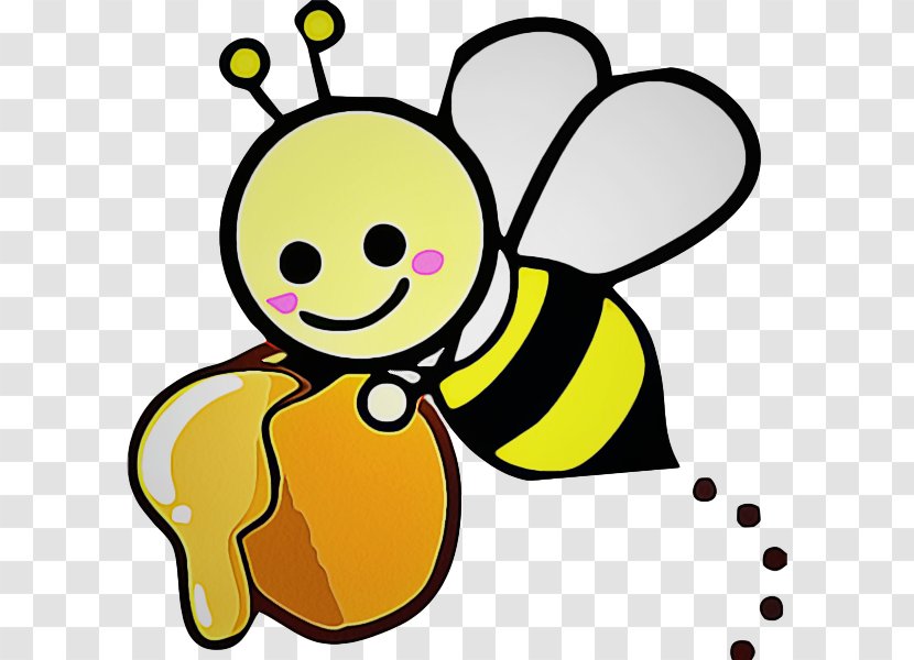 Bumblebee - Yellow - Happy Transparent PNG