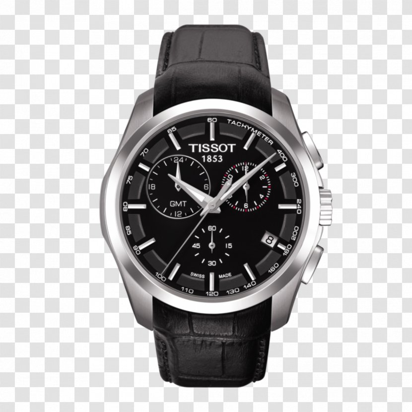 Chronograph Watch Tissot Swiss Made Quartz Clock Transparent PNG