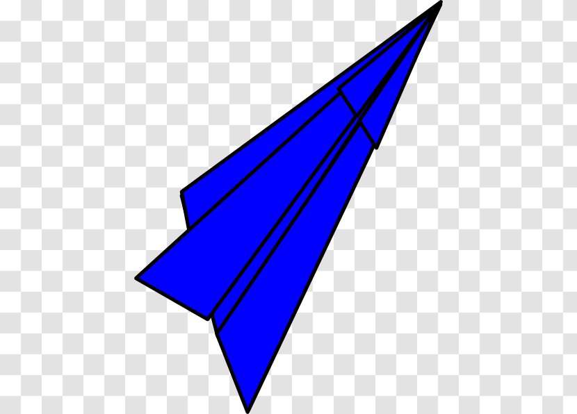 Airplane Paper Plane Blue Clip Art - Pencil - Cliparts Transparent PNG