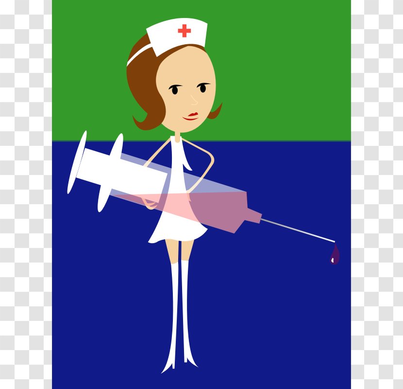 Nursing Medicine Hypodermic Needle Clip Art - Watercolor - Picture Transparent PNG