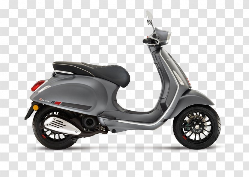 Scooter Vespa Sprint Motorcycle Anti-lock Braking System - Downers Grove Transparent PNG