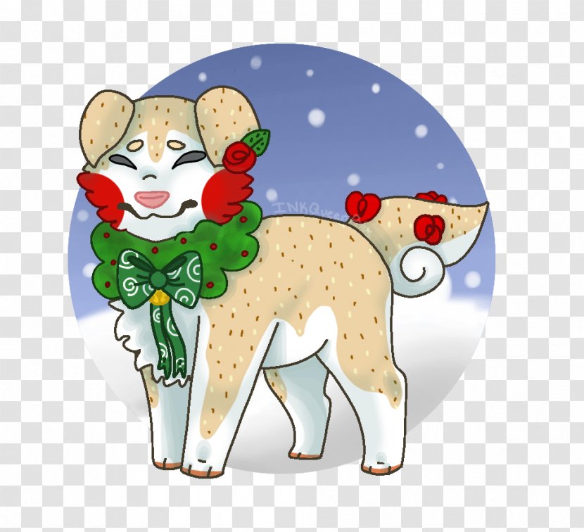 Reindeer Christmas Ornament Cartoon - Deer Transparent PNG