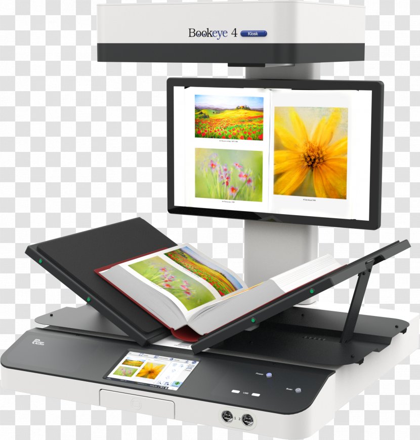 Book Scanning Image Scanner Digitization Standard Paper Size - Electronics Transparent PNG