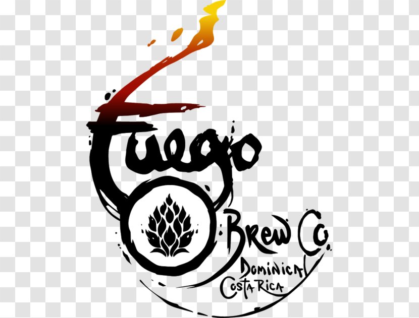 Fuego Brew Co. Beer Brewery Untappd Río Barú - Drawing Transparent PNG