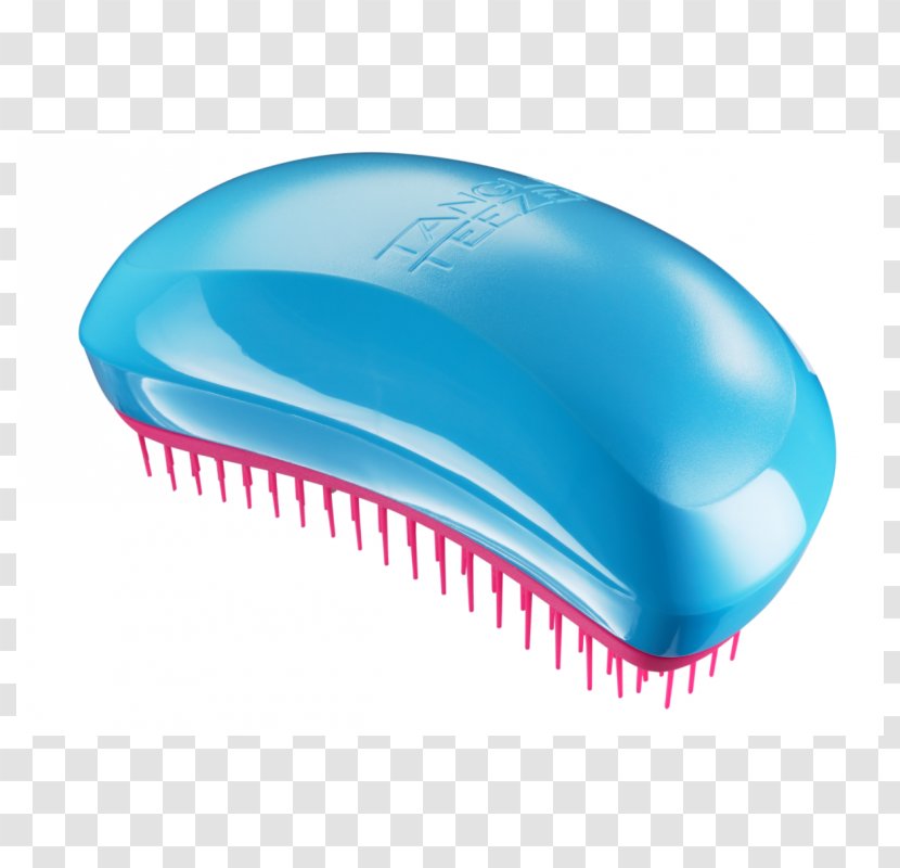 Hairbrush Amazon.com Comb Tangle Teezer - Aqua - Hair Transparent PNG