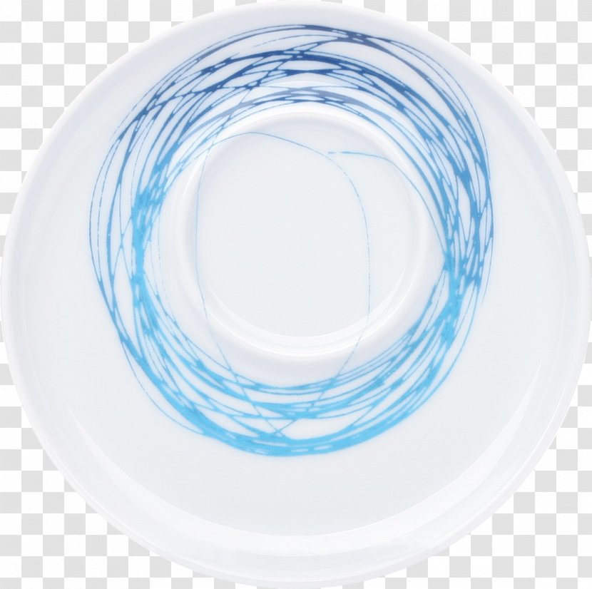 Tableware Cobalt Blue Turquoise Aqua - Saucer Transparent PNG