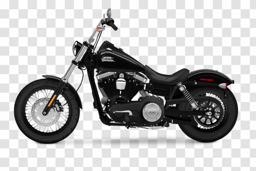 Harley-Davidson Super Glide Motorcycle Street Sportster - Automotive Exhaust Transparent PNG
