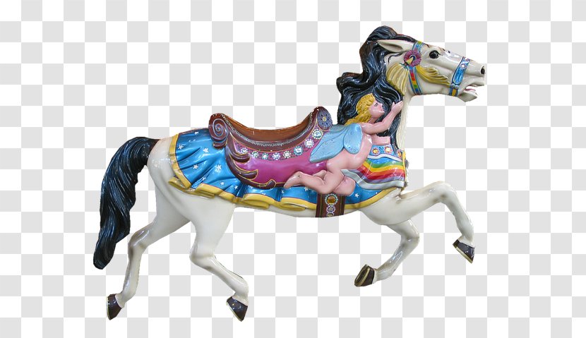 Horse Carousel Pony Image - Fictional Character Transparent PNG
