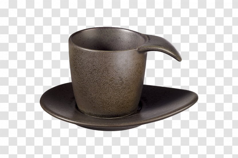 Coffee Cup Espresso Teacup Saucer - Plate Transparent PNG