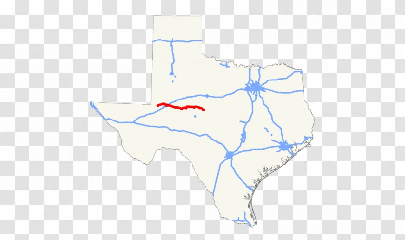 Interstate 20 In Texas 10 U.S. Route State Highway 158 - Tree - Foundation Transparent PNG