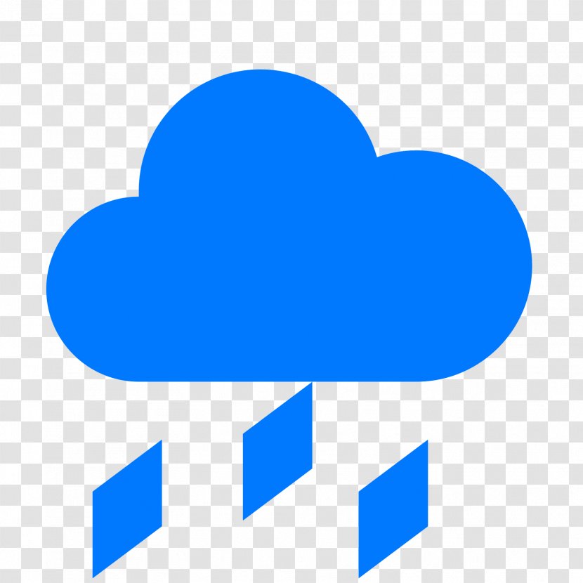 Hail Rain Cloud Drizzle - Silhouette Transparent PNG