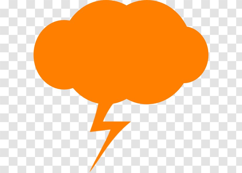 Thunderstorm Lightning Cloud Clip Art - Symbol - Thunder Transparent PNG