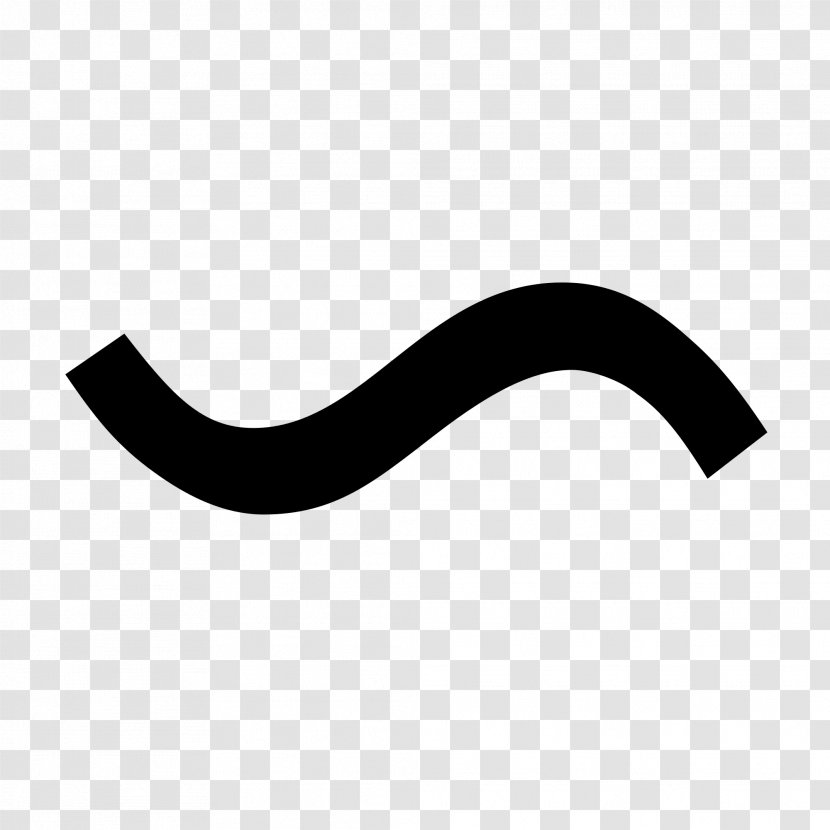 Wave Dash Tilde Unicode Shift JIS - Code Page - Curved Line Transparent PNG