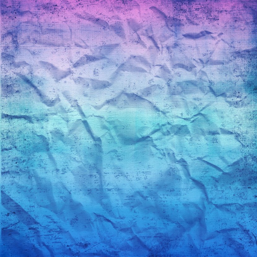 Paper Wallpaper - Blue - Colorful Folds Transparent PNG