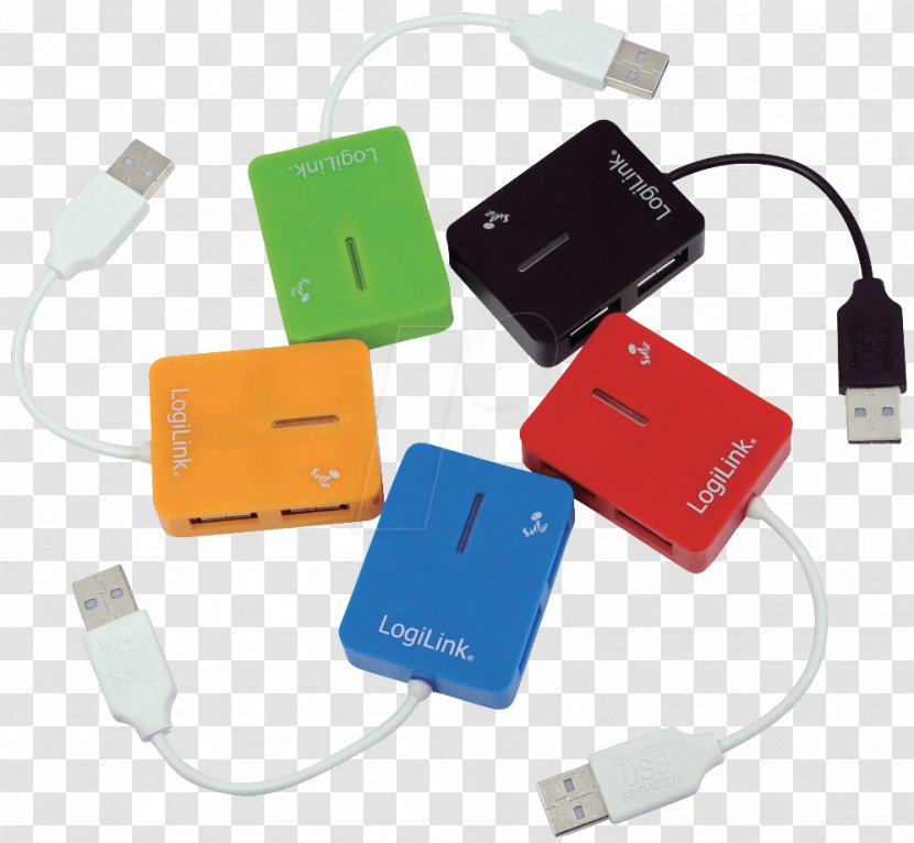 Battery Charger USB Hub Computer Port - Megabit Per Second Transparent PNG
