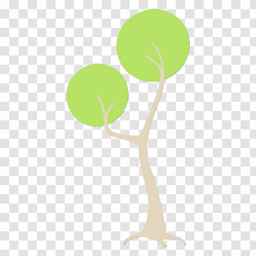 Green Leaf Tree Plant Stem - Logo Transparent PNG