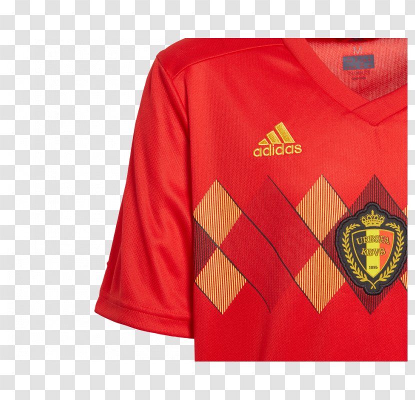 2018 World Cup Belgium National Football Team Jersey Adidas Kit Transparent PNG