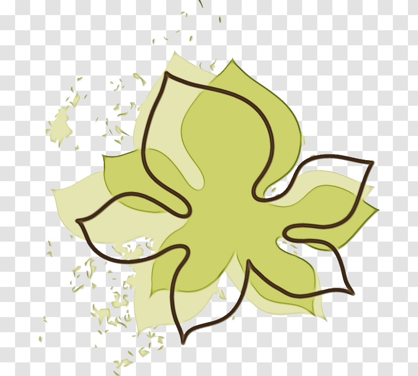 Leaf Plant Stem Flower Green M-tree Transparent PNG