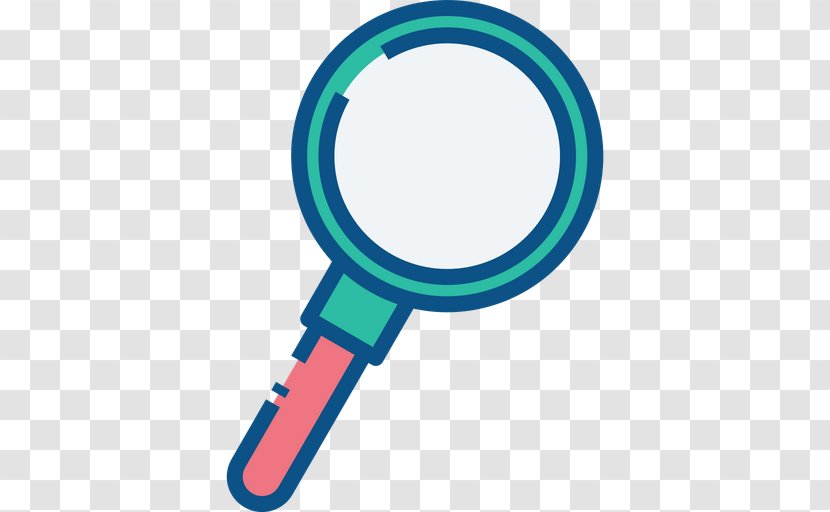 Magnifying Glass - Turquoise - Sales Transparent PNG