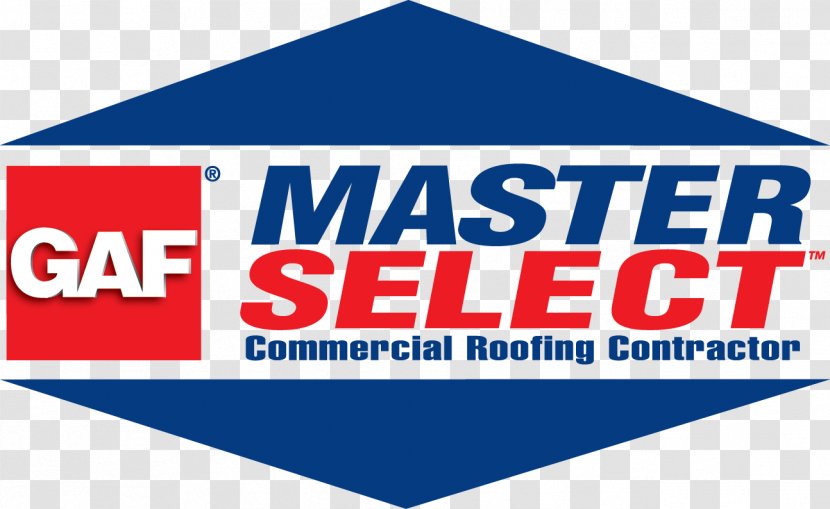 Baumstark Roofing, Inc. Roofer Logo Master's Degree Organization - Cartoon - Gaf Materials Corporation Transparent PNG