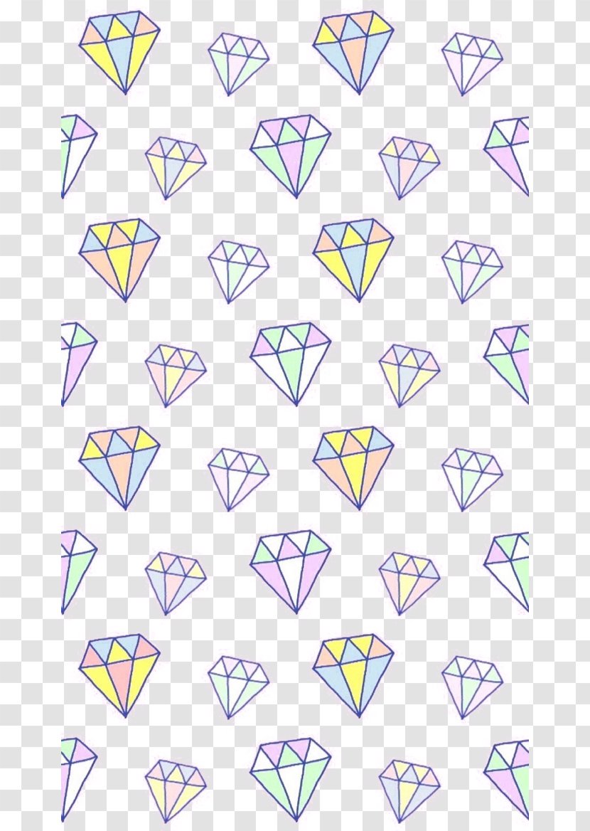 Paper Diamond Wallpaper - Purple Transparent PNG
