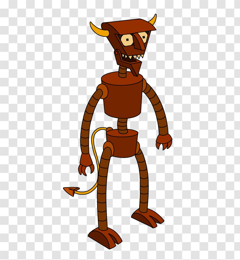 Futurama: Worlds Of Tomorrow Hell Is Other Robots Devil Villain - Art Transparent PNG