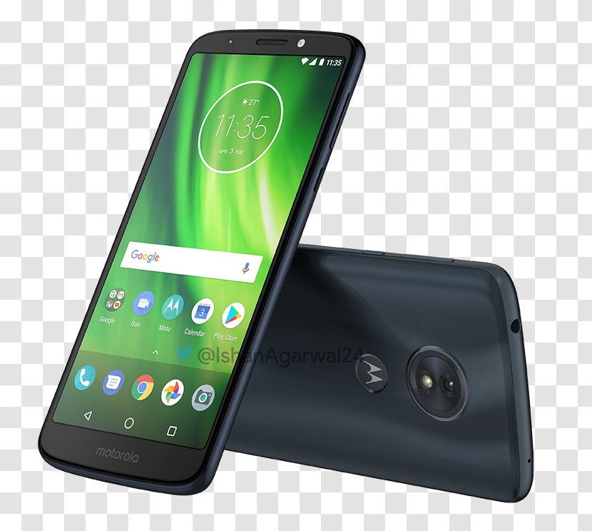 Moto G5 Motorola G6 Plus Smartphone Android - Cellular Network Transparent PNG