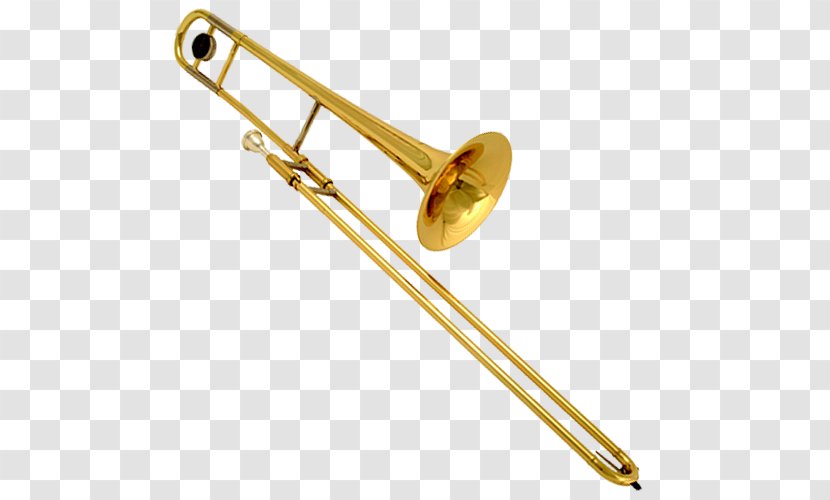 Types Of Trombone Brass Instrument Musical - Tree Transparent PNG
