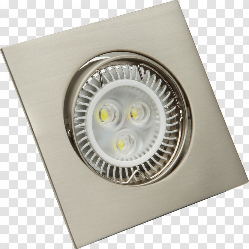 Recessed Light Lighting Multifaceted Reflector LED Lamp - Lampe De Bureau Transparent PNG