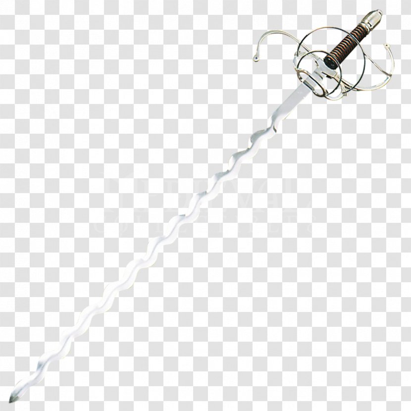 Rapier Flame-bladed Sword Hilt Pugio - Dagger Transparent PNG