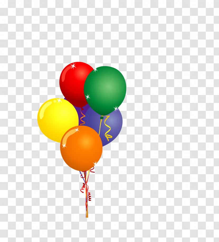 Hot Air Balloon Party Clip Art - Gas - Color Balloons Floating Transparent PNG