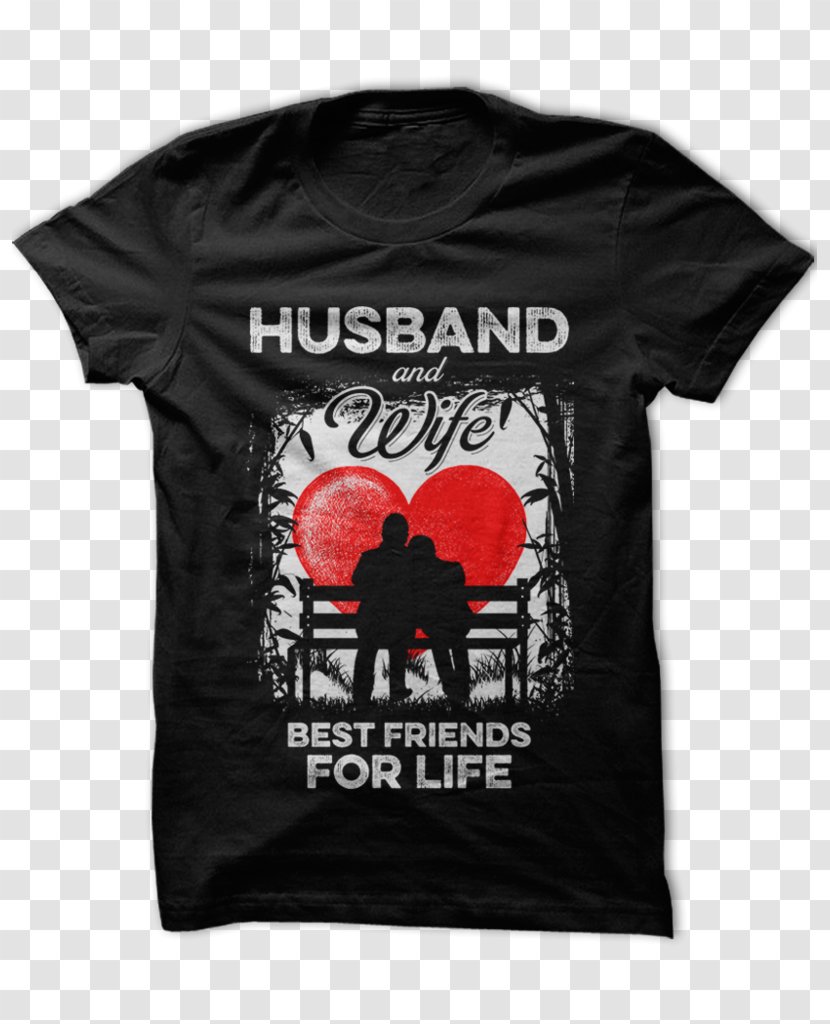 T-shirt Hoodie Clothing Sweater - Heart - Wife Husband Transparent PNG