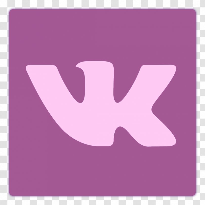VKontakte Social Networking Service - Violet - Pink Facebook Transparent PNG