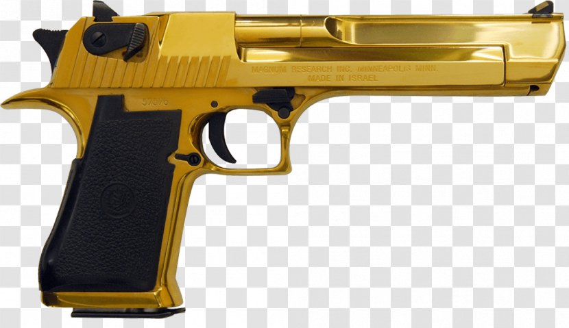 IMI Desert Eagle .50 Action Express Pistol Magnum Research Firearm - Gun Transparent PNG