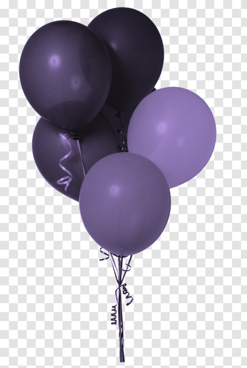 Toy Balloon Clip Art - Purple - Balloons Transparent PNG
