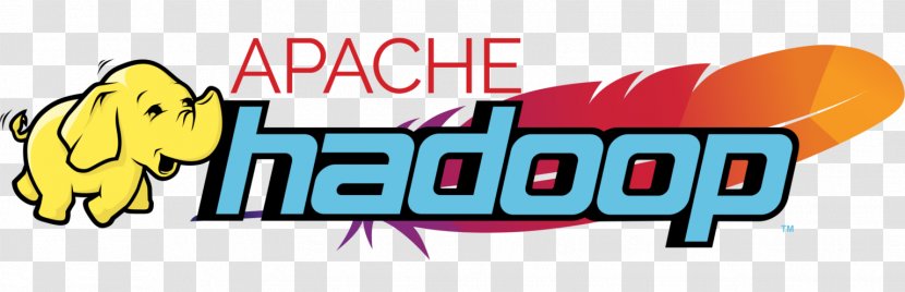 Apache Hadoop Logo Distributed Filesystem Big Data Software Foundation - Sign Transparent PNG
