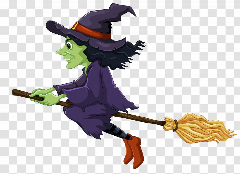 Witchcraft Clip Art - Halloween - Witch Clipart Transparent PNG