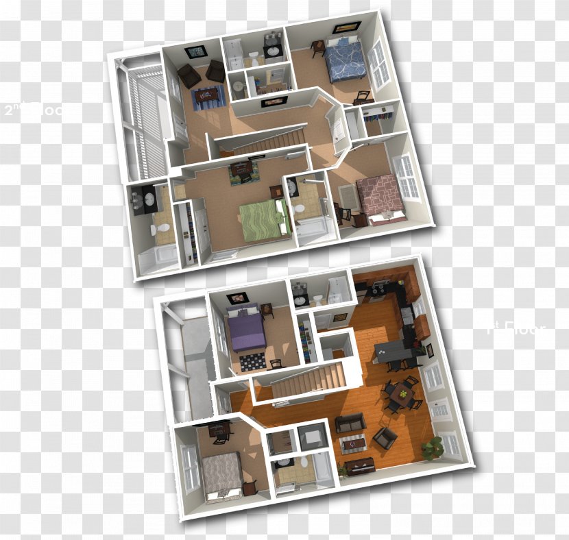 The Retreat At Oxford Floor Plan Apartment University Of Mississippi Bedroom Transparent PNG