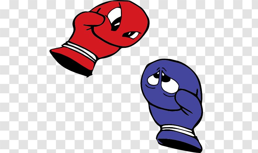 Boxing Glove Kickboxing Cartoon Clip Art - Public Domain - Clipart Transparent PNG