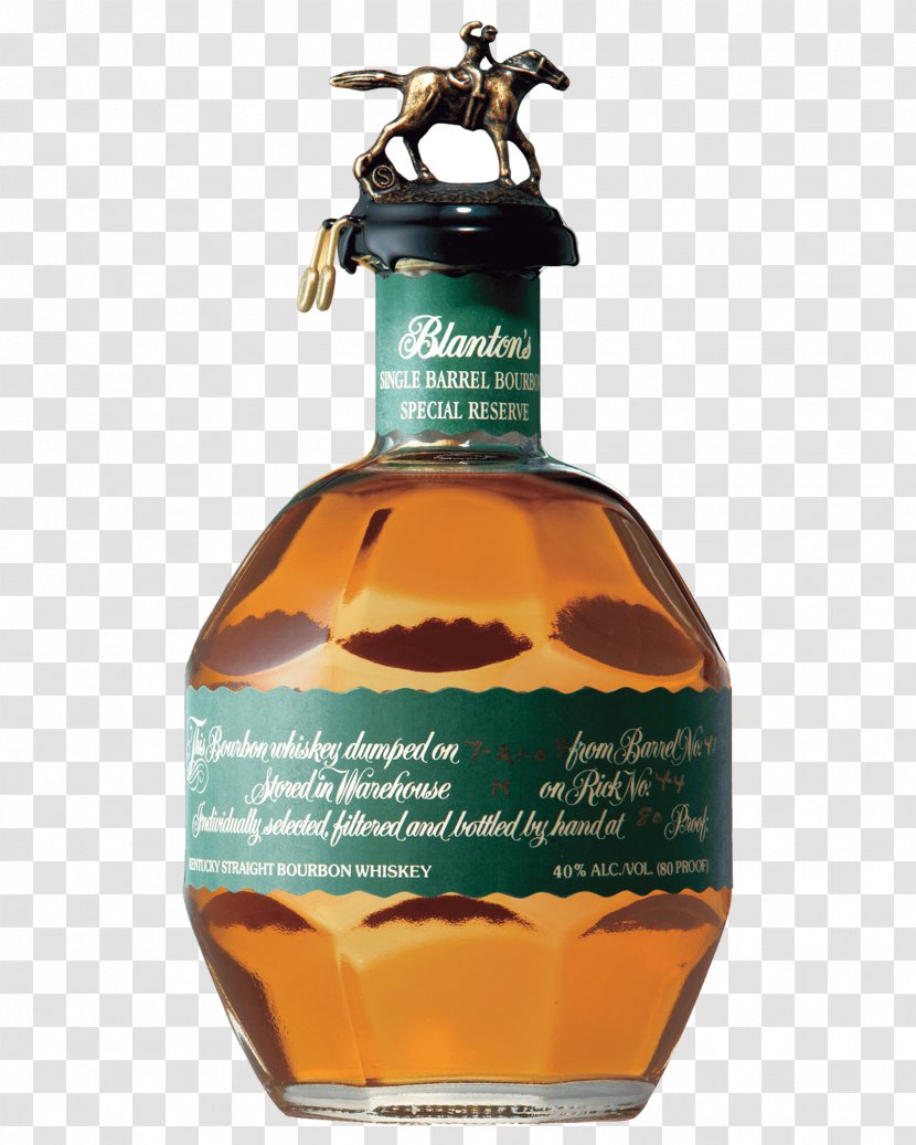 Bourbon Whiskey American Maker's Mark Blanton's - Drink - Bottle Transparent PNG