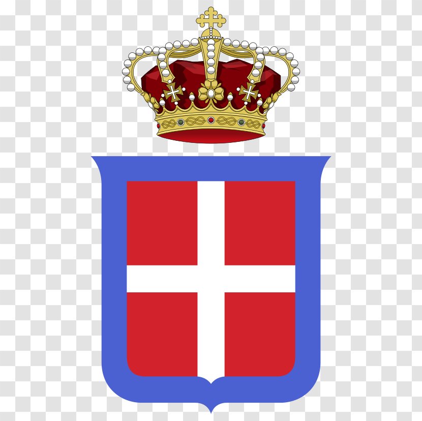 Kingdom Of Italy House Savoy Coat Arms - Flag Transparent PNG