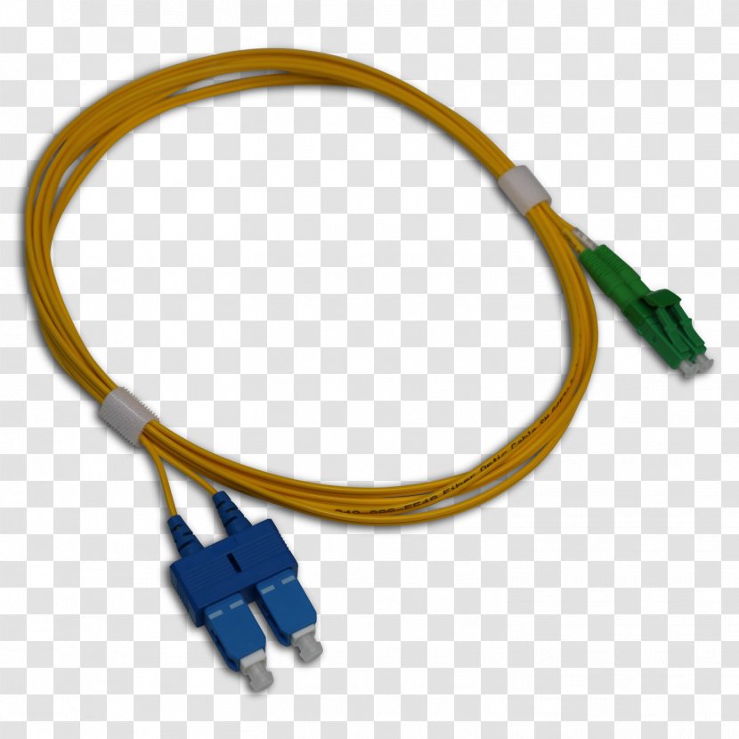 Patch Cable Single-mode Optical Fiber Electrical Optic Cord - Network Cables Transparent PNG