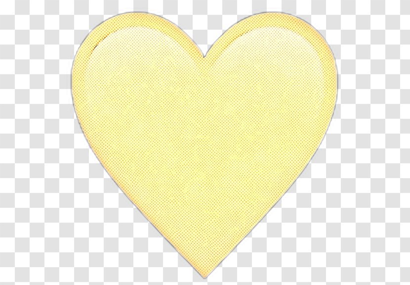 Heart Cartoon - Yellow Transparent PNG