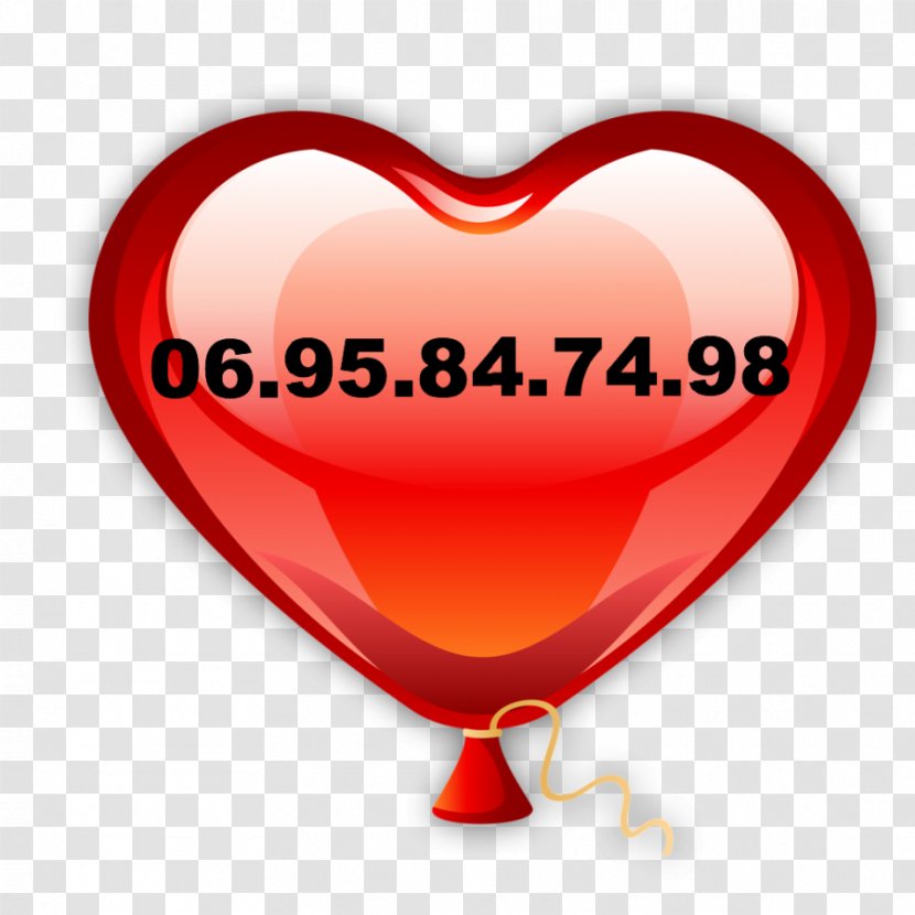Heart Valentine's Day Font M-095 RED.M - Frame - Degenerate Transparent PNG